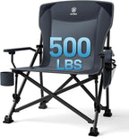 EVER ADVANCED Oversized Folding Camping Chair, by EVERADVANCED