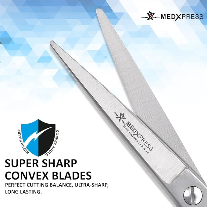 Hair Cutting Scissors 5.5" Stainless Steel Styling Shears Japanese Style for Hair Cutting Professional Barber Scissors for Hair Salon and Home Sharp Trim Scissors Ideal for Women and Men.