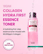 YADAH Hydra core cream - Capsule Filler Cream 1.69 fl oz Collagen Hydra Essence 5.07 fl oz Collagen Dual Lift Serum 1.69 fl oz