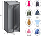 Univivi Garment Bags for Hanging Clothes, Large Clothes Storage Bags Closet - Image 5