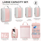 8 Set Compression Packing Cubes - Image 2
