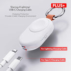 PZOZ Portable Apple Watch Wireless Travel Charger, 1200mAh Power Bank iWatch - Image 2