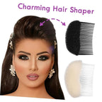 FRCOLOR 18pcs Sponge Hair Shaper Comb for Women Styling Tools Appliances Braids Hair Accessories Bun Maker Tool