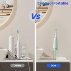 Portable Water flosser with Electric Toothbrush, 2 in 1 Teeth Cleaning Kit - Image 7