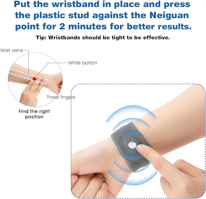 Motion Sickness Relief Bands - Image 2