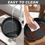 Pots and Pans Set, Nonstick Detachable Handle Cookware Set, Induction Kitchen - Image 7