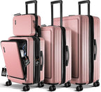 Hard Shell Luggage Sets with Spinner Wheels 4 Piece, Expandable Large Suitcases - Image 9