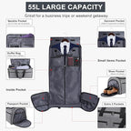 Bukere Carry on Garment Bag for Travel, Convertible Travel Duffel Suit Bag - Image 2