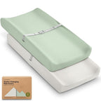 2-Pack Organic Changing Pad Covers by KeaBabies