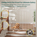 Cumbor 34" Extra Tall Baby Gate - Image 6