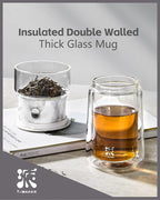 ZENS Modern One Touch Tea Maker, Glass Teapot - Image 4