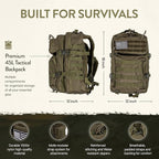 72-Hour Survival Kit | Emergency Bug Out Bag - Image 3