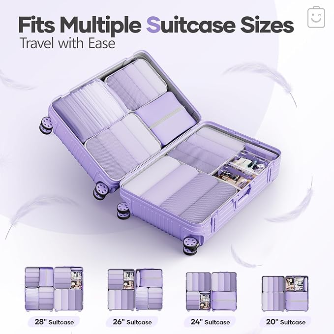 Veken 9/11 Set Compression Packing Cubes - Image 8