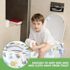 50 Packs Disposable Toilet Seat Covers Extra Large Individually Wrapped - Image 6
