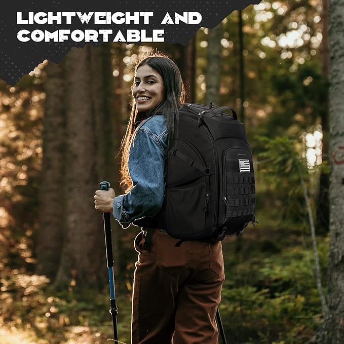 Maelstrom Tactical Backpack for Men, 40L Military Backpack, Water Resistant - Image 7