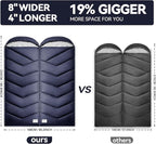 Sleeping Bags for Adults Cold Weather, Waterproof, Lightweight Camping Sleeping - Image 8