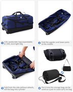CONTAIL 32”110L Expandable 140L Rolling Duffle Bag - Image 6