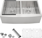36 Farmhouse Sink Stainless Steel by LORDEAR