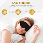 3D Sleep Mask with Travel Storage Bag – Blackout Eye Mask - Image 3
