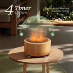 Essential Oil Diffuser for Home: 500ML Aroma Diffuser for Hotel Office Yoga Room - Humidifier with 9 Colors LED Night Light for Kids/Women Home Relaxation,Canary Yellow