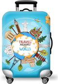 WUJIAONIAO Travel Luggage Cover Baggage Suitcase Cover Protector Skins 18-32 by WUJIAONIAO