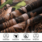 salamra Hooded Rain Poncho Waterproof Raincoat Jacket - Image 4