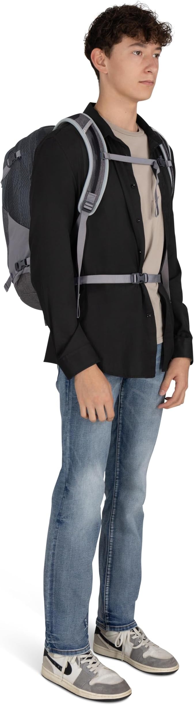 Osprey Nebula Commuter Backpack, Tungsten Soundwave/Grey Heather - Image 12