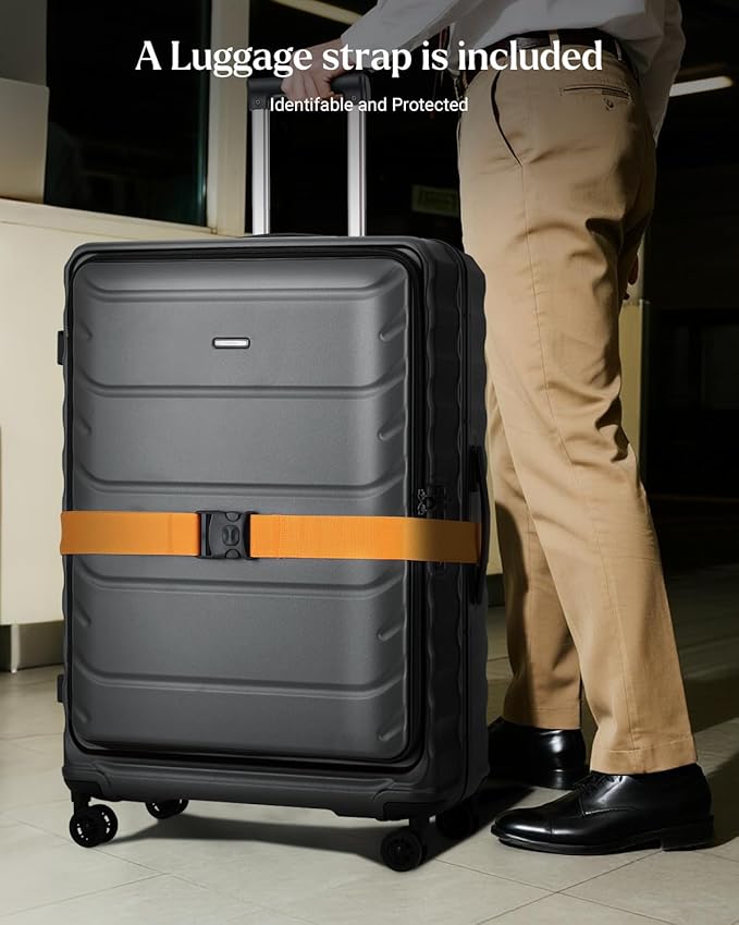 Luggage Sets 2 Pieces, 20/28 Inch PC Hardshell Suitcase - Image 8