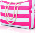 Becokan Beach Bags for Women Large Waterproof Beach Tote Bag Zipper Beach Bags by BecokanBeachBagSpecialist