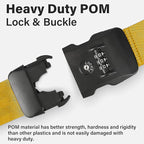 Luggage Straps, 2 Pack Adjustable Heavy Duty Cross Suitcase Straps - Image 6