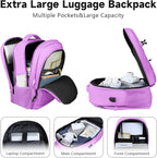Lapsouno Large Laptop Backpack, Travel Laptop Backpack, 17.3 Inch Carry on - Image 2