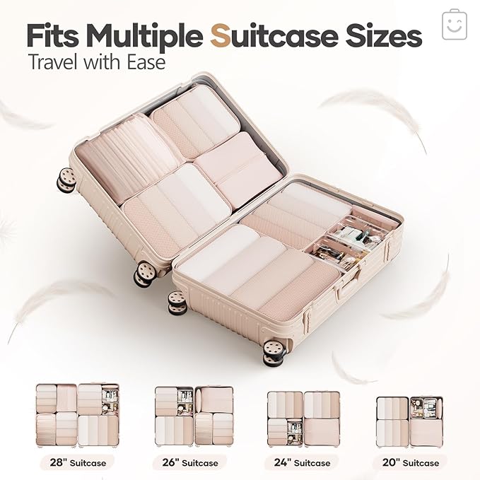 Veken 9/11 Set Compression Packing Cubes - Image 8