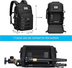 MOSISO Camera Backpack, DSLR/SLR/Mirrorless Tactical Camera Bag Case - Image 4