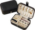 Travel Jewelry Box, Jewelry Travel Case, Small Jewelry Box, 2 Layer Travel by Lekayihu