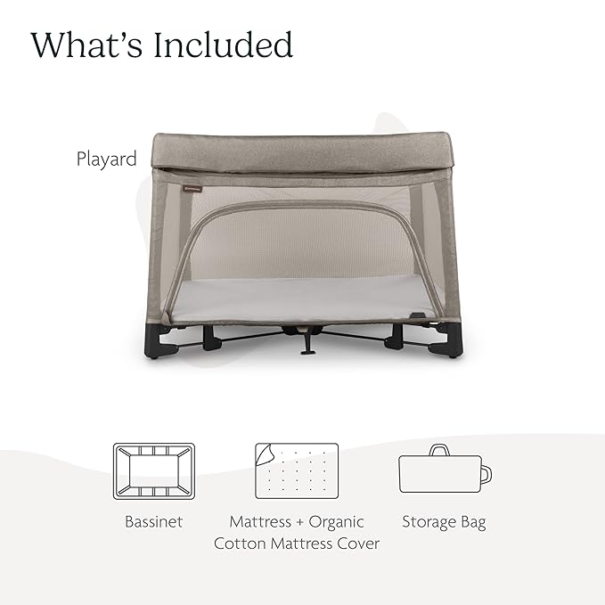 UPPAbaby Remi Playard | Deluxe 3-in-1 Portable Playard, Bedside Bassinet + - Image 2
