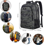 MATEIN Travel Backpack with USB, Sturdy College School Backpack - Image 6