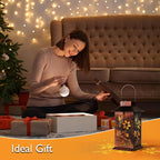 Homemory Hummingbird Solar Lanterns Waterproof, Metal Hanging Hollowed-Out - Image 7