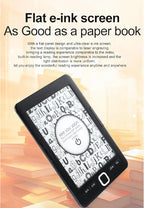 BK6033 Ebook Reader, 6in EInk Screen E Reader, Built in 8G Memory, Adjustable - Image 3