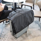 Univivi Garment Bags for Travel and Storage 43" Hanging Suit Bag Clear Suits - Image 6