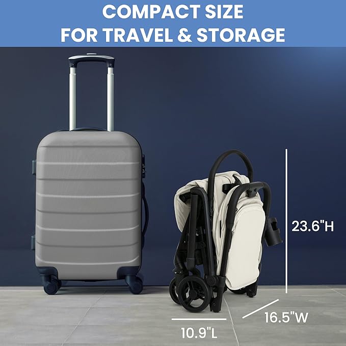 Delta Children Icon Ultra Compact Lightweight Everyday & Travel Stroller - Image 9