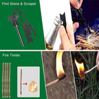 Survival Kit 35 in 1, First Aid Kit, Survival Gear, Survival Tool Gifts - Image 6