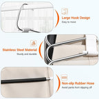 Upgraded Collapsible Pants Hangers Space Saving, 6 Layers Clothes Rack - Image 5
