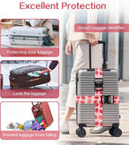 Luggage Straps for Suitcases Travel Belt Luggage Band Heavy Duty Traveling - Image 4