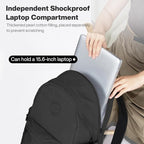mixi Outdoor Lightweight Backpack Casual Carry On Laptop Backpack Travel Bookbag - Image 5