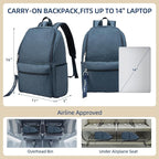 OMOUBOI Casual Daypacks Superbreak Backpack 14 inch Laptop Backpack - Image 3