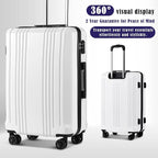 Coolife Luggage Suitcase PC+ABS - Image 2