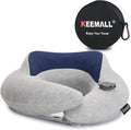 Inflatable Travel Pillow, Upgraded Travel Neck Pillow by Keemall
