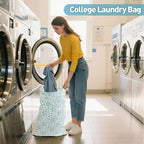College Laundry Bag, Dirty Clothes Laundry Bag - Image 2