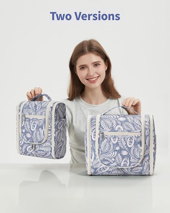 Narwey Small Hanging Toiletry Bag Women Travel Makeup Bag Organizer Toiletries - Image 8