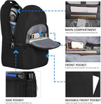 LARIPOP Travel Laptop Backpack, 15.6 Inch Business Laptop backpack - Image 2
